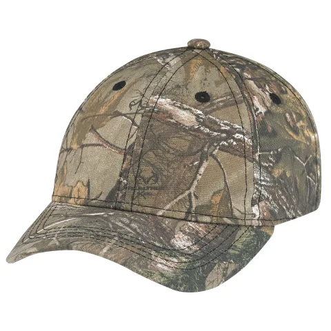 Brushed Polycotton - Realtree XTRA® - 6 Panel Constructed Contour (Youth)
