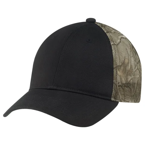 Deluxe Chino Twill / Polyester Mesh - Realtree XTRA® - 6 Panel Constructed Full-Fit (Mesh Back)