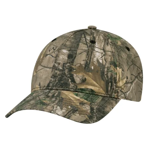 Brushed Polycotton - Realtree - MAX-5® :: MAX-7® :: XTRA® - 5 Panel Constructed Full-Fit-Five