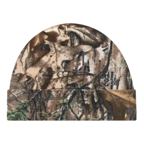 Printed Polyester Micro Fleece - Realtree XTRA® - Cuff Toque