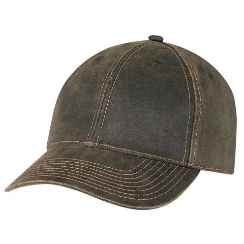 Weathered Polycotton - 6 Panel Constructed Full-Fit - Buckram laminated front panels with Pro-Stitch