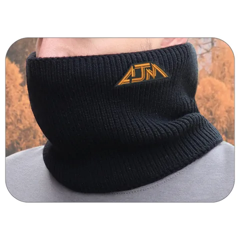 Acrylic / Polyester Coral Fleece - Neck Warmer - Rib knit