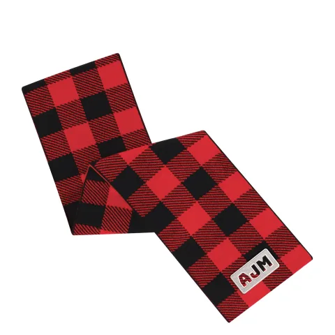 Acrylic - Oversized Scarf (Lumberjack) - Jacquard knit