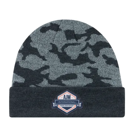 Acrylic - Cuff Toque (Urban Camo) - Jacquard knit
