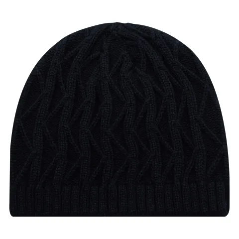 Acrylic - Board Toque - Jacquard cable knit