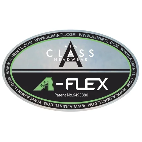 Polyester Plaid & Spandex - 6 Panel Constructed Contour (A-Class, A-Flex) - Deluxe buckram laminated front panels with complete Pro-Stitch