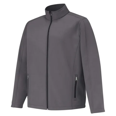 Men's Performance Everyday Softshell Jackets - 100% Polyester, 3-Layer Bonded Softshell - Stretchable :: Waterproof
