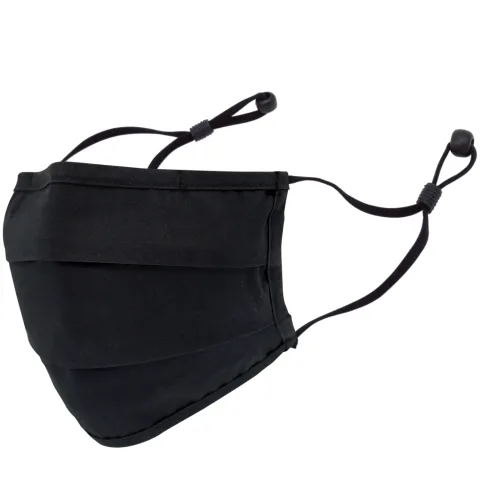 Face Mask - 100% Brushed Cotton Poplin - Double layer / Pleated