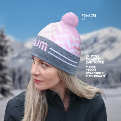 Acrylic - Pom Pom (8cm) - For a popular fashion statement, add a pom pom to any winter style