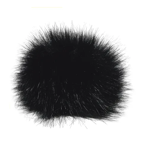 Polyester Faux Fur - Pom Pom (8cm) - For a popular fashion statement, add a pom pom to any winter style